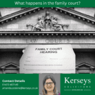 What happens in the family court?