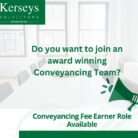Conveyancing Fee Earner Vacancy