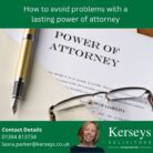 How to avoid problems with a lasting power of attorney